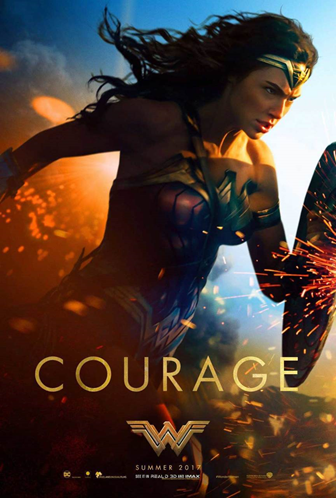Stunning original poster for Wonder Woman