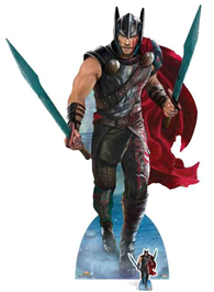 Thor : découpe en carton grandeur nature de Ragnarok | étoiles