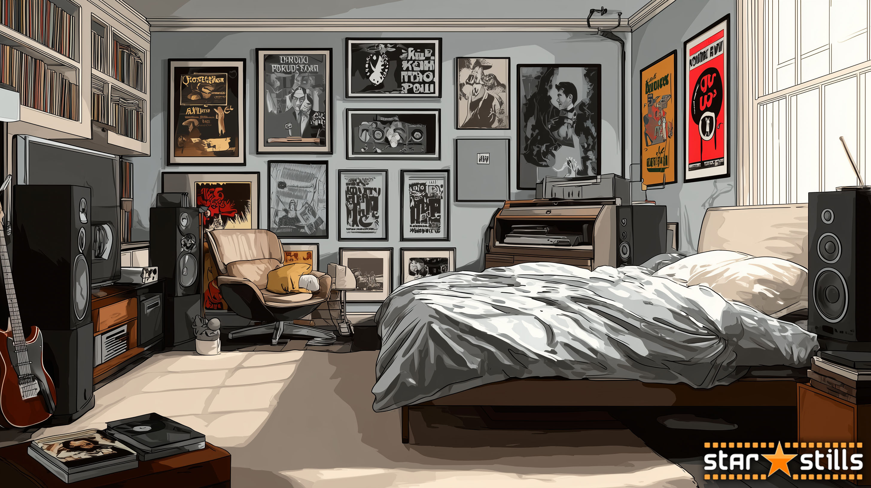 Designing a Themed Room with Iconic Film Art Designing a Themed Room with Iconic Film Art